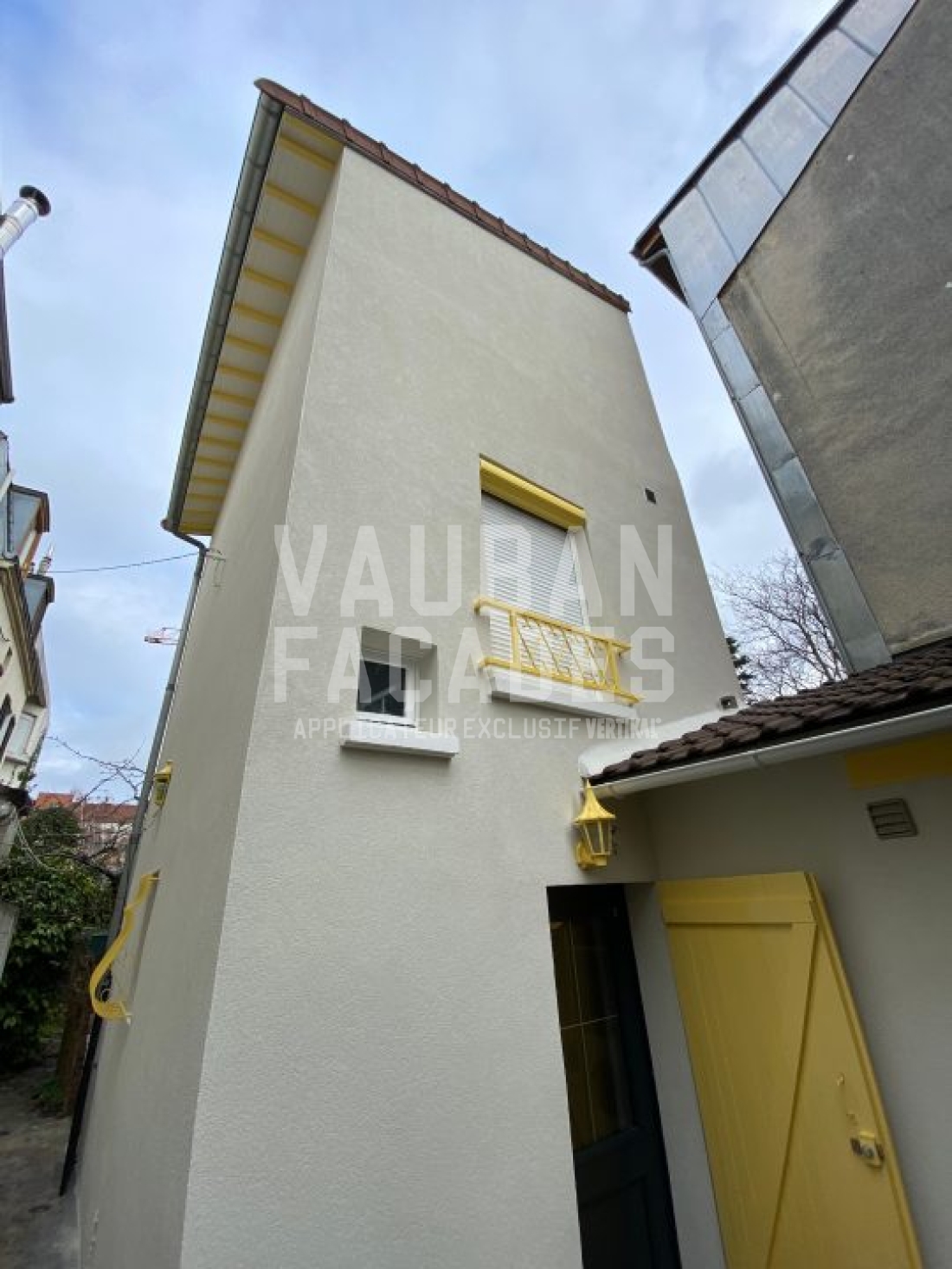 Façadier d'une maison à Montreuil, 93048, Seine-Saint-Denis